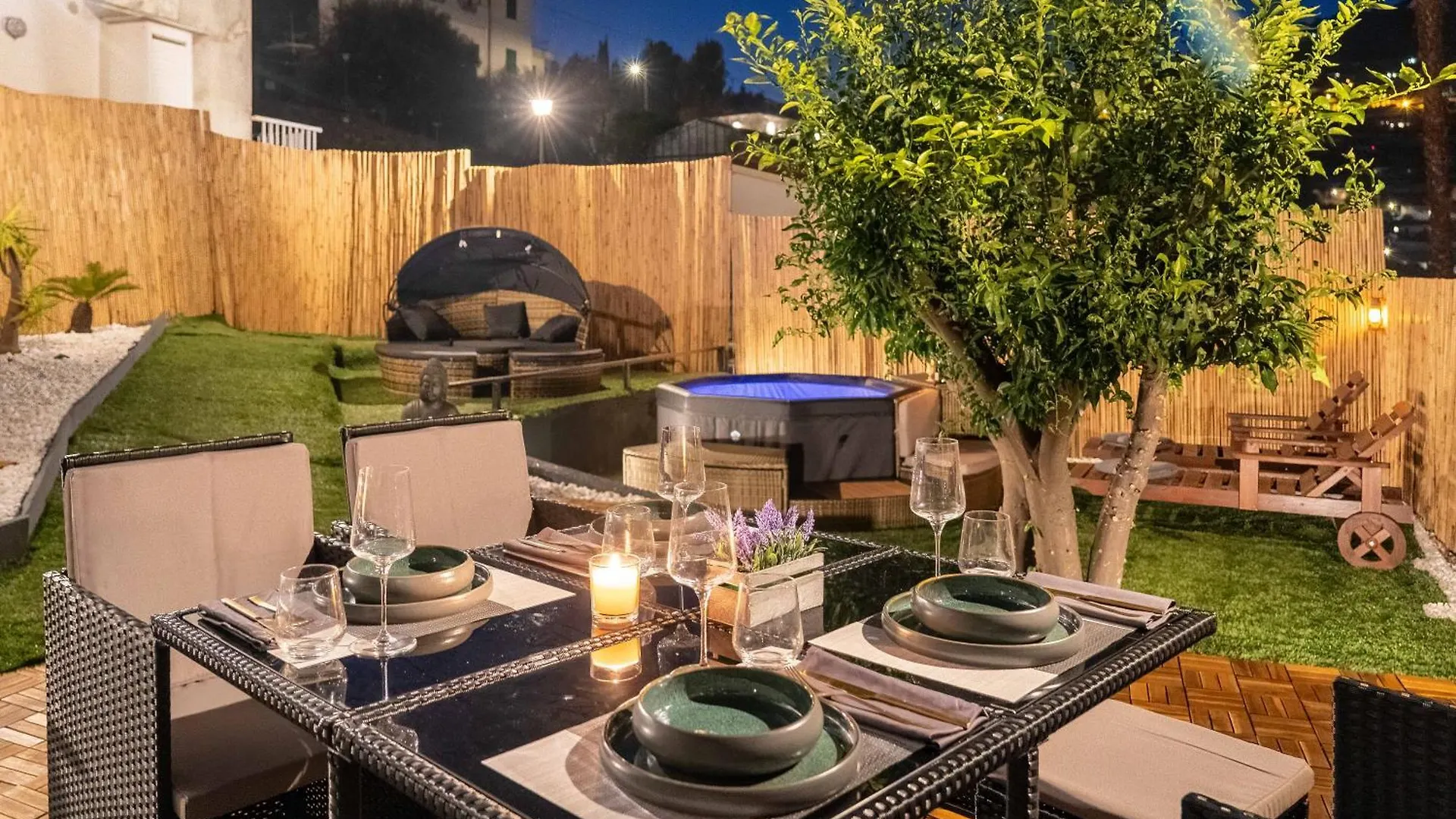 The Secret Garden - Jacuzzi Privata E Relax A Sanremo Apartment